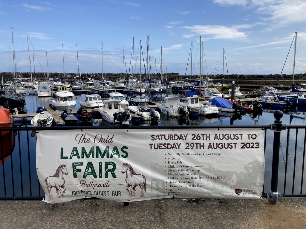 Banner, The Ould Lammas Fair, Ballycastle