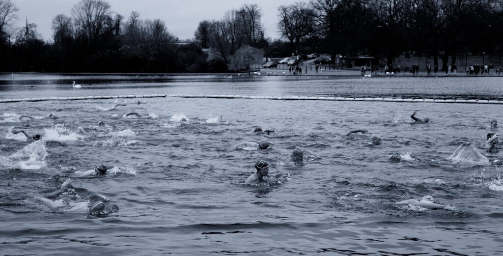 The air temp was 9C and the water 4C